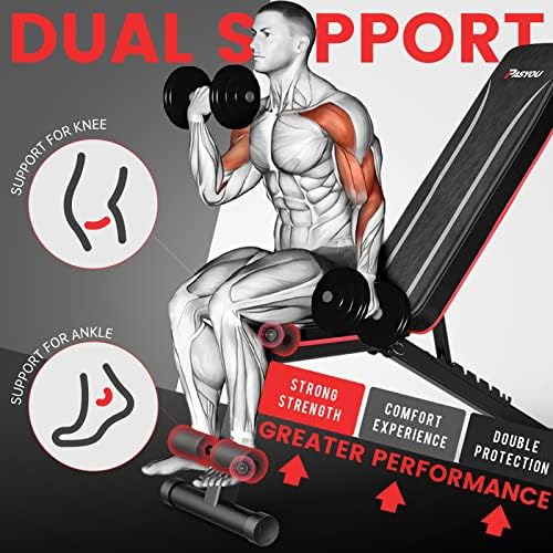 Vue 5 de Pasyou Banc De Musculation