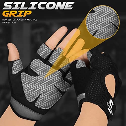 Vue 2 de Sawans Gants De Gym