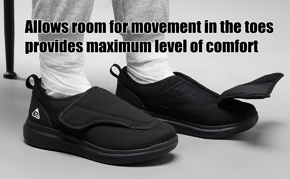 Vue 5 de Chaussures Orthopediques Extra Larges