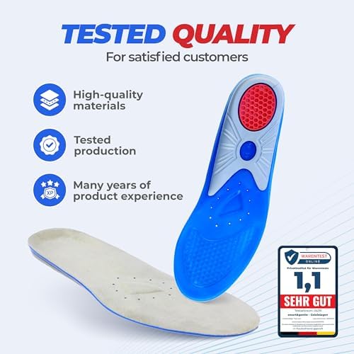 Vue 7 de Semelles Gel Premium