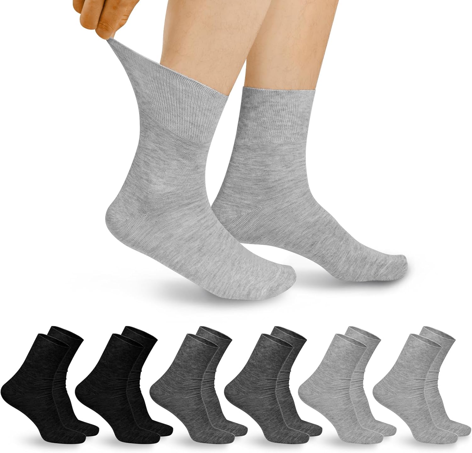 Chaussettes Diabetiques Homme Femme