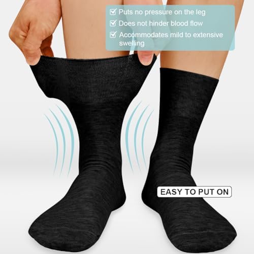 Vue 3 de Chaussettes Diabetiques Homme Femme