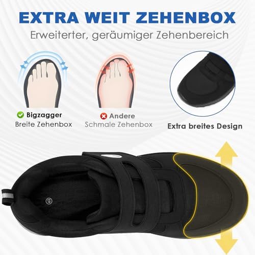 Vue 2 de Chaussures Orthopediques Pour Homme