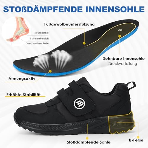 Vue 4 de Chaussures Orthopediques Pour Homme