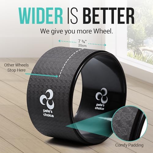 Vue 3 de Roue De Yoga Extra