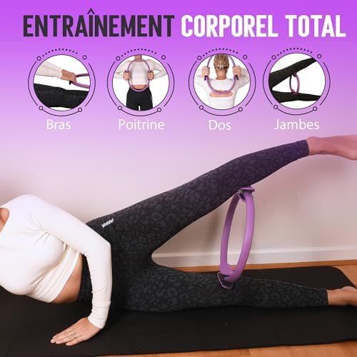Vue 4 de Fitfathanneau Pilatecercle Pilateaccessoire Yogaballon