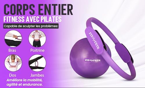 Vue 6 de Fitfathanneau Pilatecercle Pilateaccessoire Yogaballon