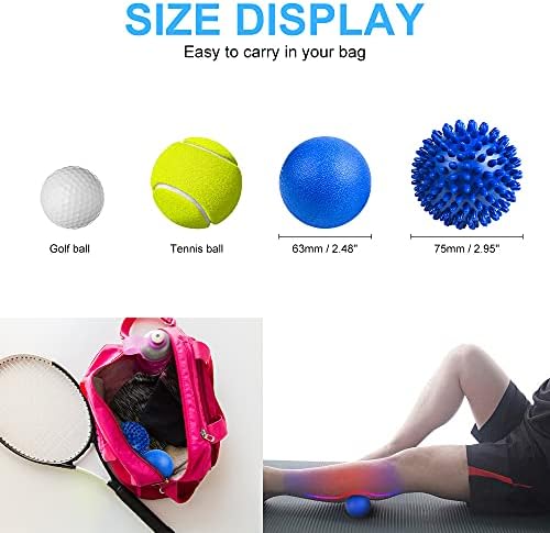 Vue 2 de Uraqt Balle De Massage