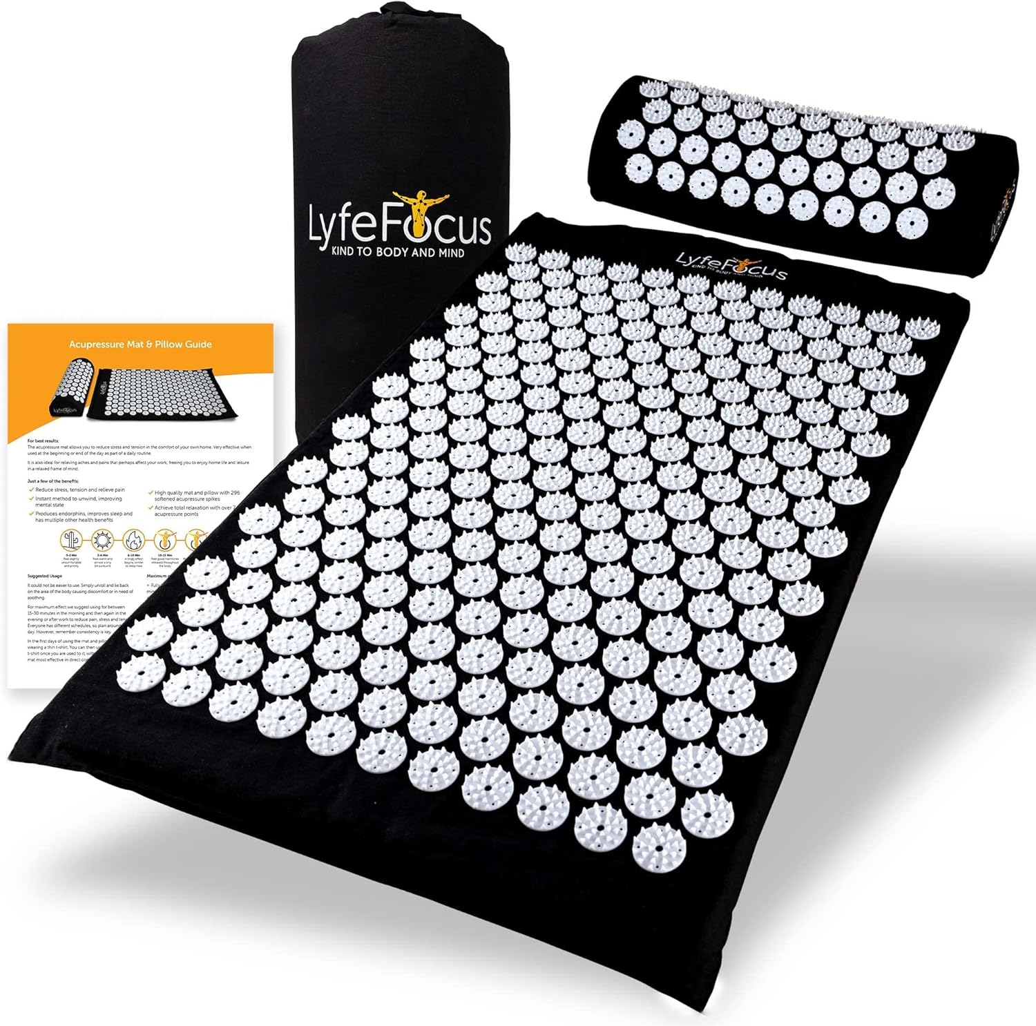 Vue 1 de Lyfefocus Ensemble Tapis Dacupression
