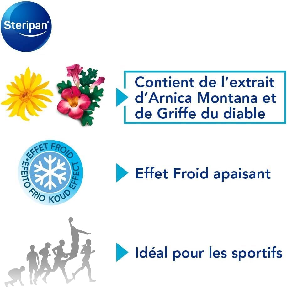 Vue 3 de Steripan Bombe Froid Soulage