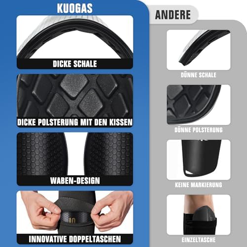 Vue 5 de Protegetibias Pour Homme Et