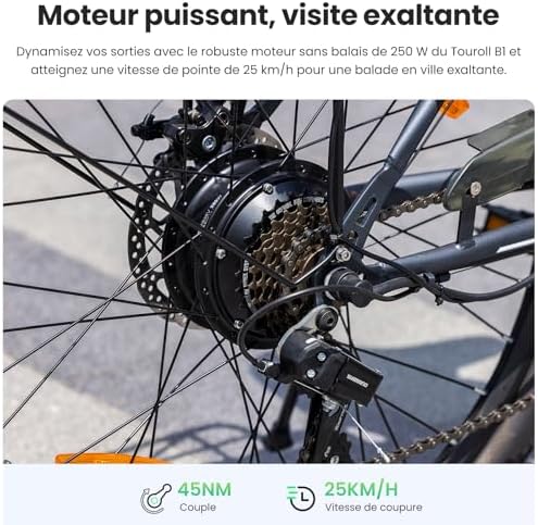 Vue 2 de Touroll Velo Electrique