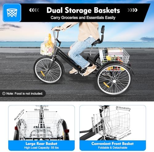 Vue 4 de Cheriren Tricycle De Pouces