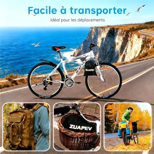 Vue 6 de Zuapev Housse Velo Exterieur