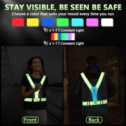 Vue 4 de Ainiv Gilet De Securite