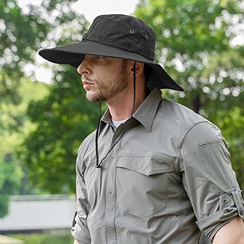 Vue 2 de Chapeau Boonie Large