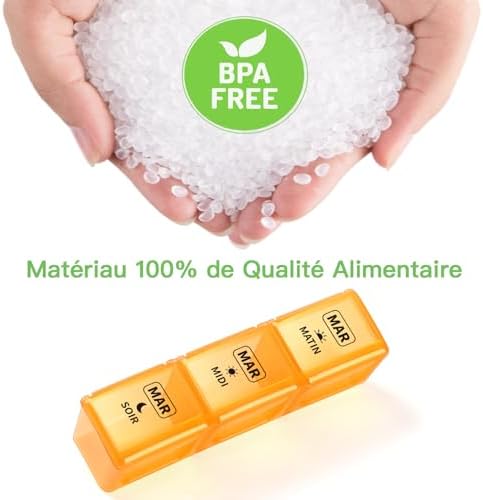 Vue 5 de Opret Pilulier Semainier Francais