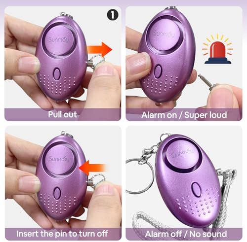 Vue 3 de Sunmay Alarme Personnelle Pieces