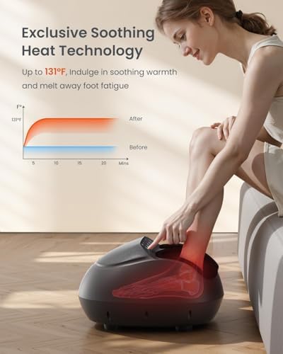 Vue 3 de Renpho Massage Pieds Appareil