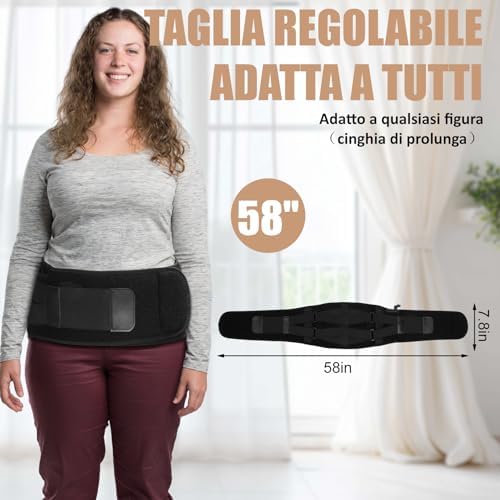 Vue 4 de Ceinture Chauffante De Massage
