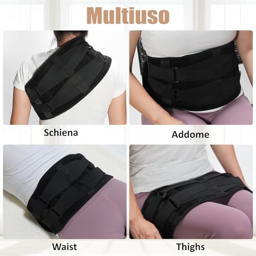Vue 6 de Ceinture Chauffante De Massage