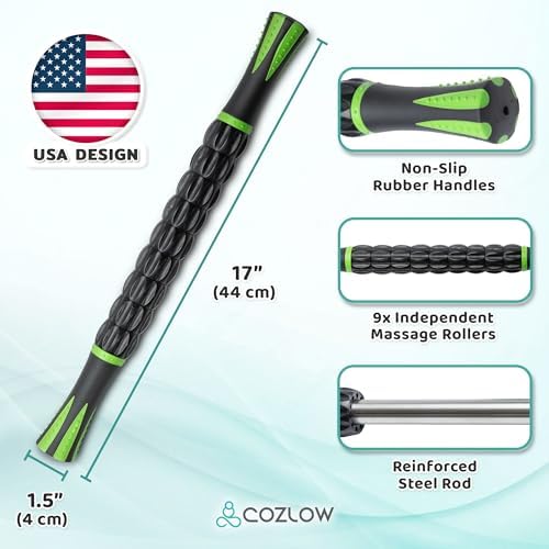 Vue 4 de Cozlow Muscle Roller Stick
