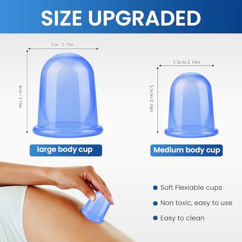 Vue 5 de Ventouses Massage En Siliconeanticellulite