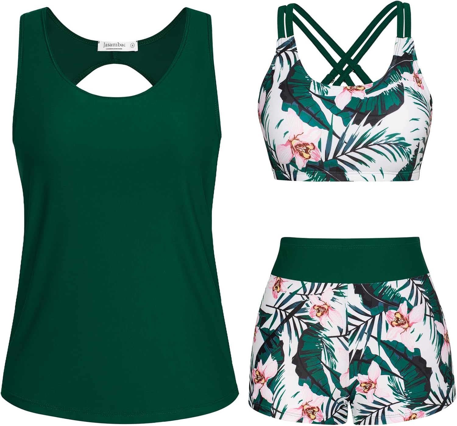 Vue 1 de Tankini Maillot De Bain