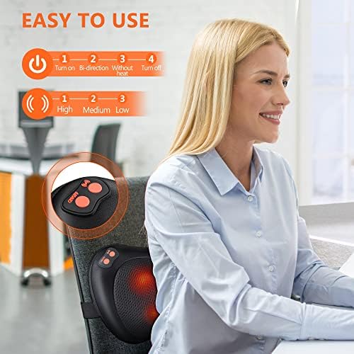 Vue 2 de Coussin Massage Shiatsu Masseur