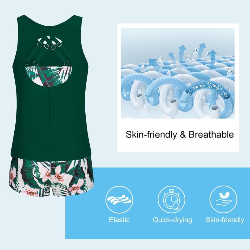 Vue 2 de Tankini Maillot De Bain