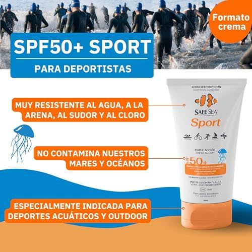 Vue 2 de Safe Sea Creme Solaire