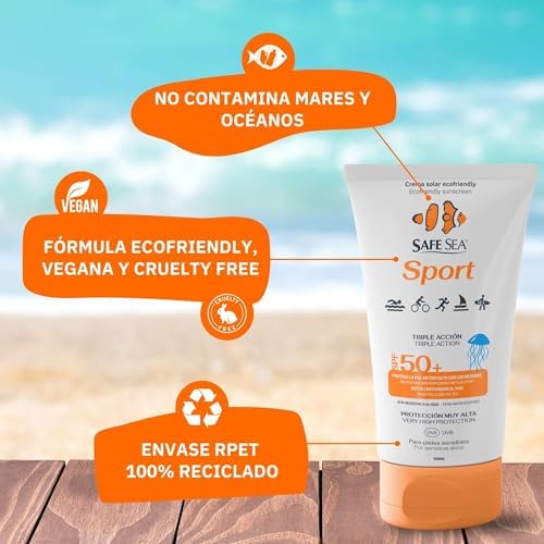 Vue 4 de Safe Sea Creme Solaire