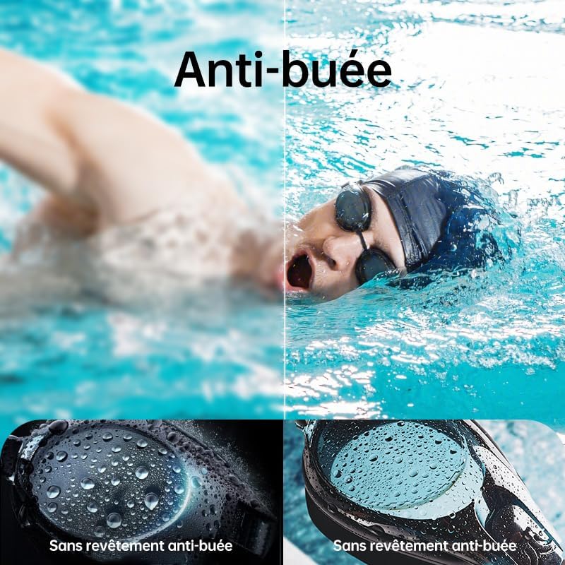 Vue 2 de Lunettes De Natation Avec