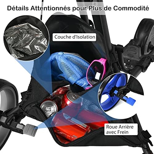 Vue 5 de Goplus Chariot De Golf