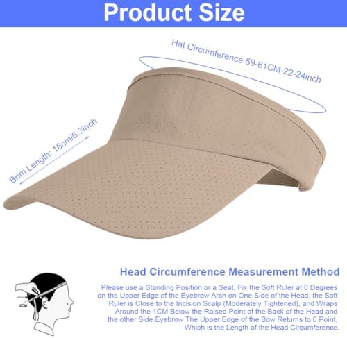 Vue 2 de Visiere Casquette Anti Uv