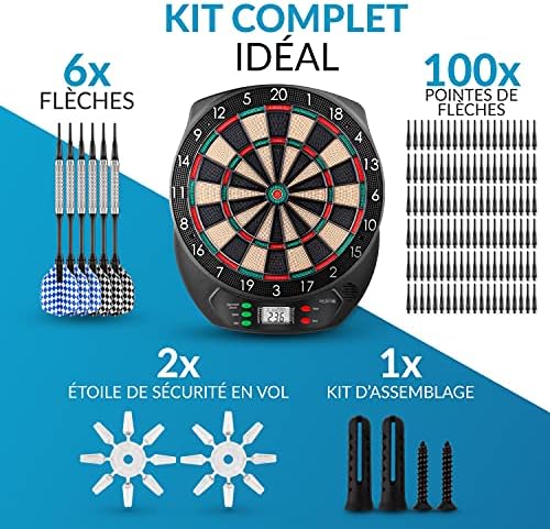 Vue 2 de Dartpro Cible De Flechettes