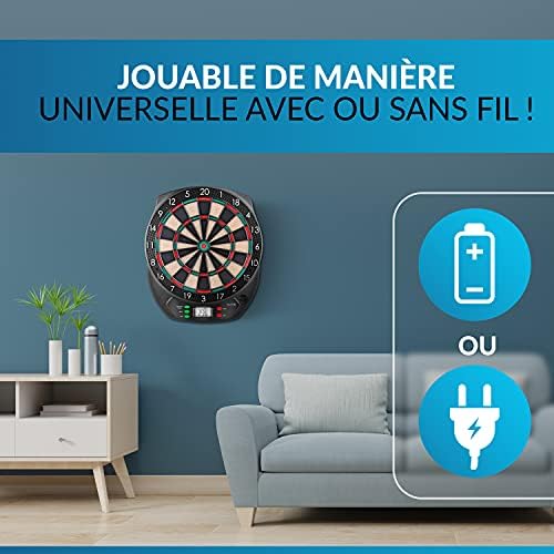Vue 6 de Dartpro Cible De Flechettes