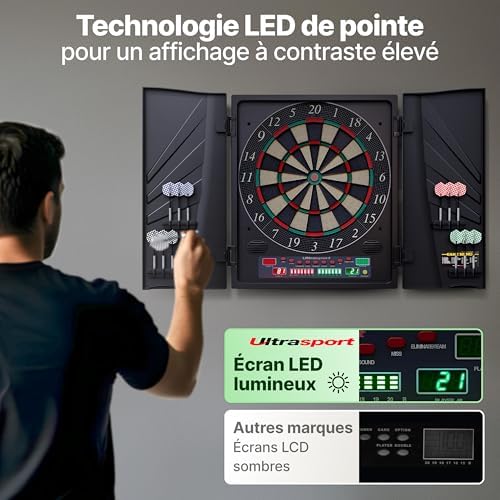 Vue 6 de Ultrasport Cible De Flechettes