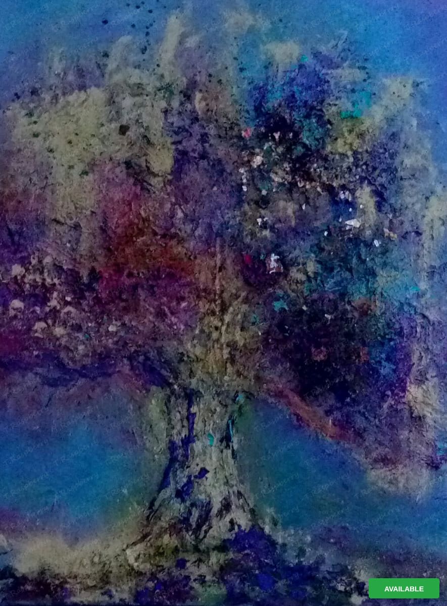 Tree. 2017. Canvas Oil. 70x50 cm
