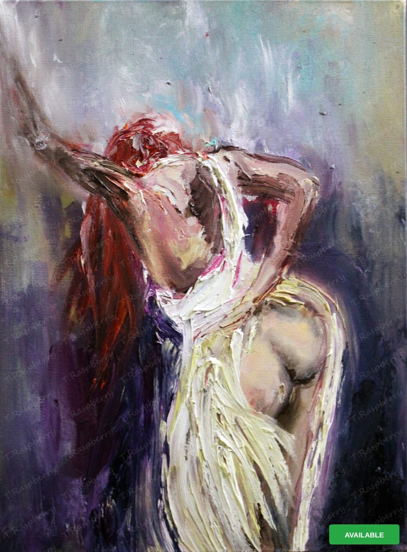 Dress. 2016. Oil on canvas. 40x30 cm