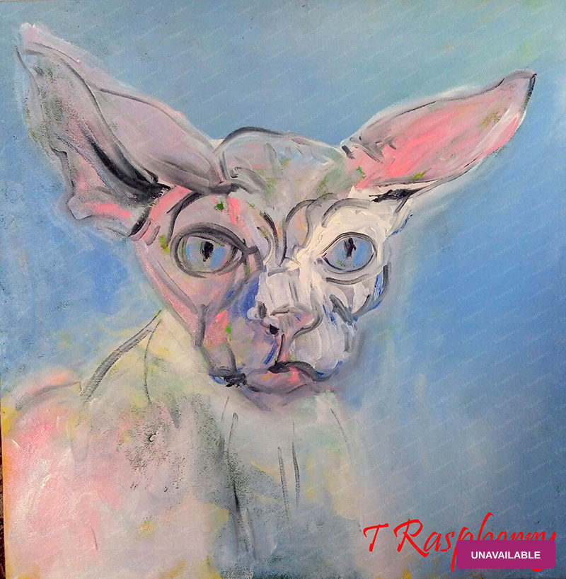 Smarty. 2017. Canvas Oil. 40x40 cm