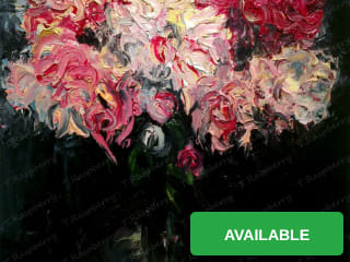 BOUQUET. 2014. Canvas Oil. 70x50 cm