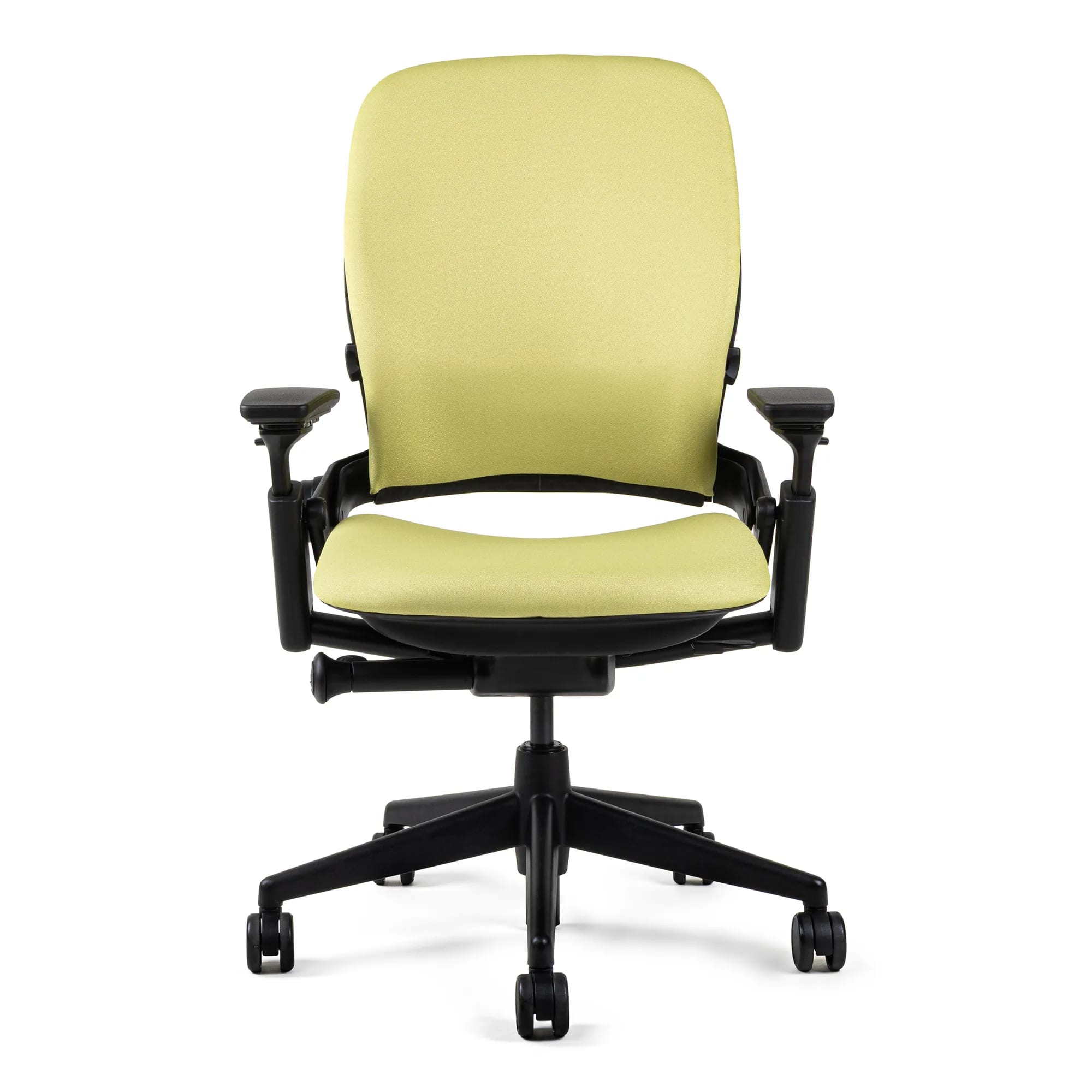 Steelcase Leap V2 Chair (Renewed) | Lemon Yellow