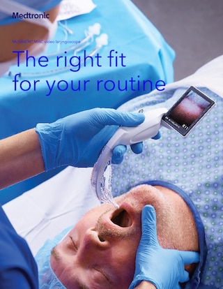 McGRATH MAC Video Laryngoscope Medtronics