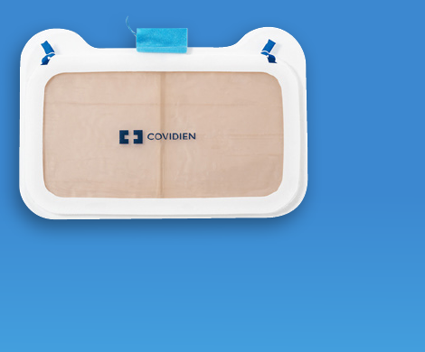 Medtronic RF Ablation patient return electrode grounding pad, a breathable dual-panel adhesive pad