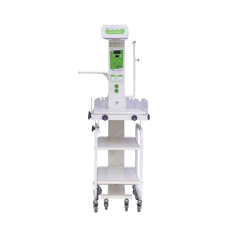 VNG Infant Radiant Warmer RW-800 fixed trolley configuration, front view
