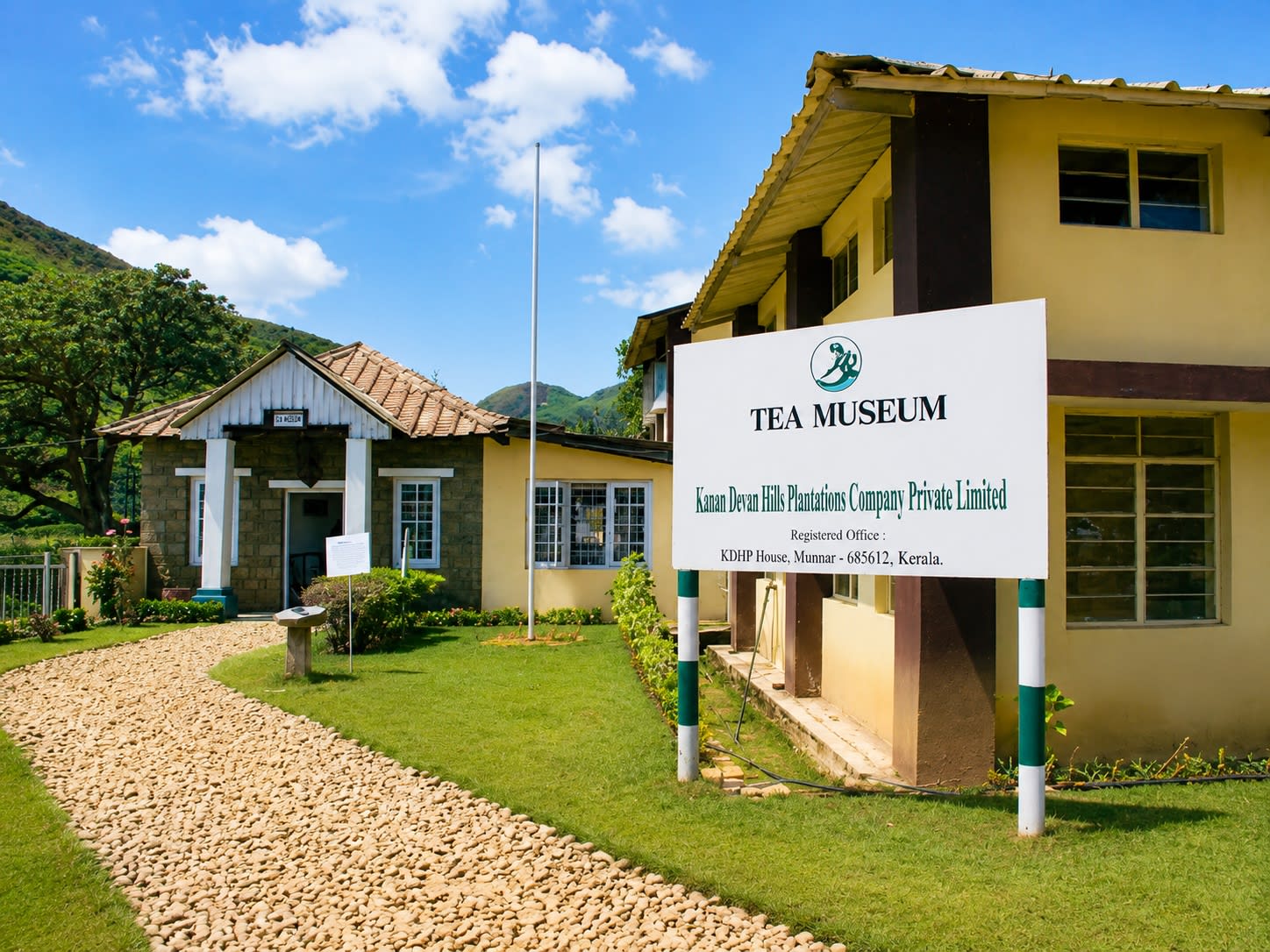 Tea Museum in Munnar showcasing the history of Kerala's tea plantations
