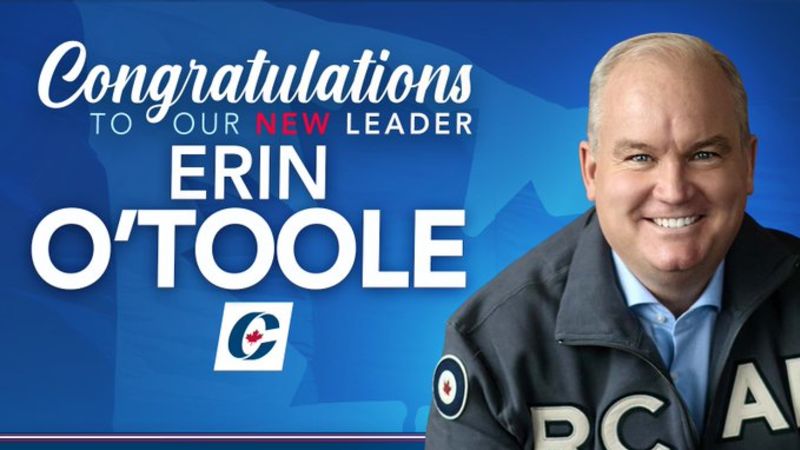 Erin O'Toole takes federal Conservative leadership on 3rd ...