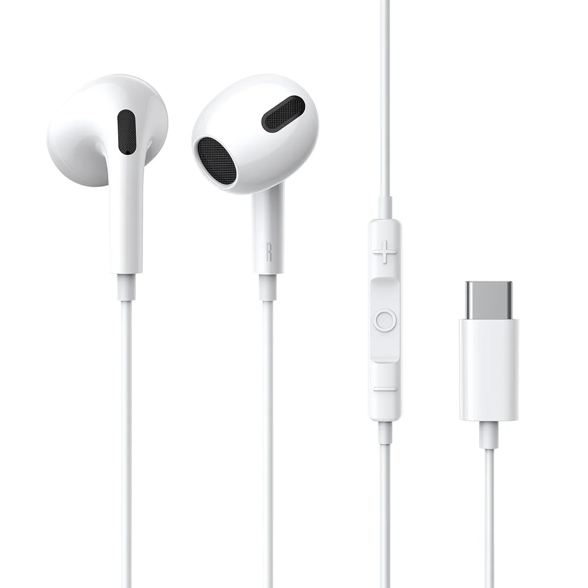 Baseus Encok Type-C Wired Earphones - White