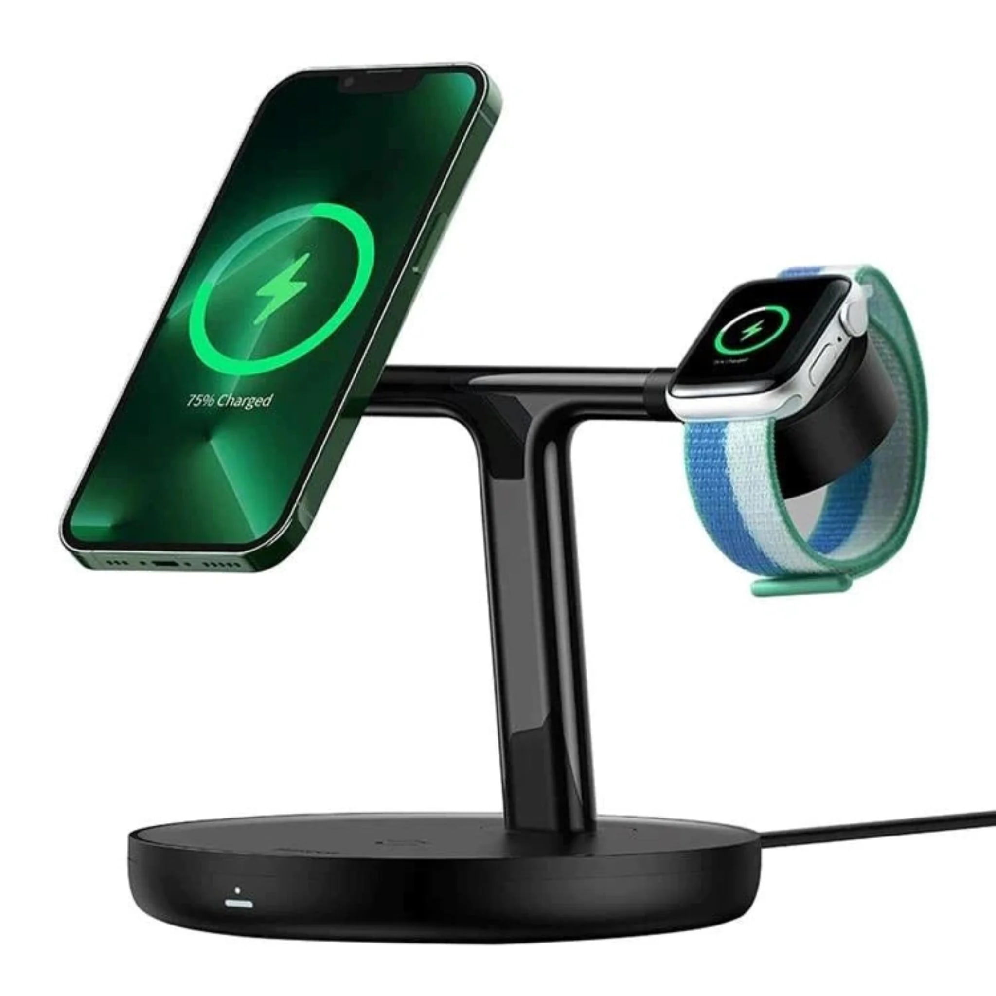 Baseus Swan 3-in-1 Wireless Magnetic Charging Bracket 20W - Black